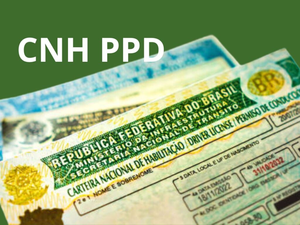 Imagem de uma Carteira Provisória (PPD)