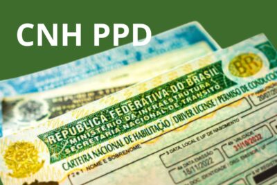 Imagem de uma Carteira Provisória (PPD)