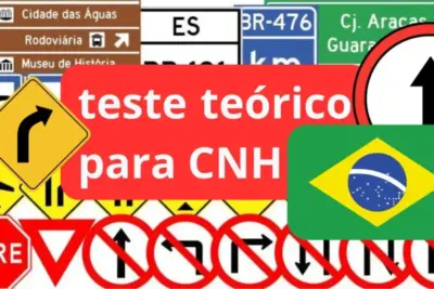 teste simulado Detran online para praticar antes da prova da CNH